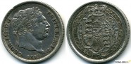 купить 1 шиллинг 1819 Великобритания 