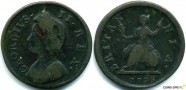 купить 1 фартинг 1736 Великобритания 