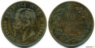 купить 10 чентезимо 1866 Италия 