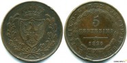 купить 5 чентезимо 1826 Италия Сардинское королевство, Сардиния