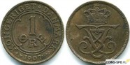 купить 1 эре 1907 Дания 