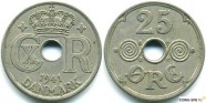 купить 25 эре 1941 Дания Фарерские острова