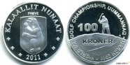 купить 100 крон 2011 Дания Гренландия