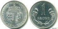 купить 1 крона 1960 Дания Гренландия