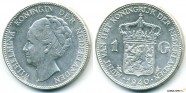 купить 1 гульден 1940 Нидерланды 