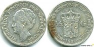 купить 1/2 гульдена 1930 Нидерланды 