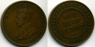 купить 1/2 пенни 1919 Австралия 