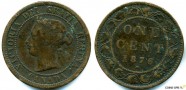 купить 1 цент 1876 Канада 