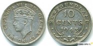 купить 10 центов 1943 Канада Ньюфаундленд