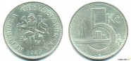 купить 5 крон 1929 Чехословакия 