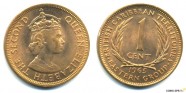 купить 1 цент 1965 Восточно-Карибские Государства 