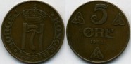 купить 5 эре 1922 Норвегия 