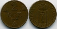 купить 2 эре 1940 Норвегия 