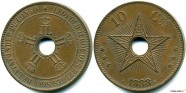 купить 10 сентимов 1888 Конго Свободное государство Конго